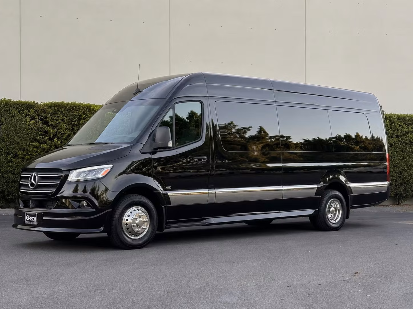 denton sprinter van rental with driver