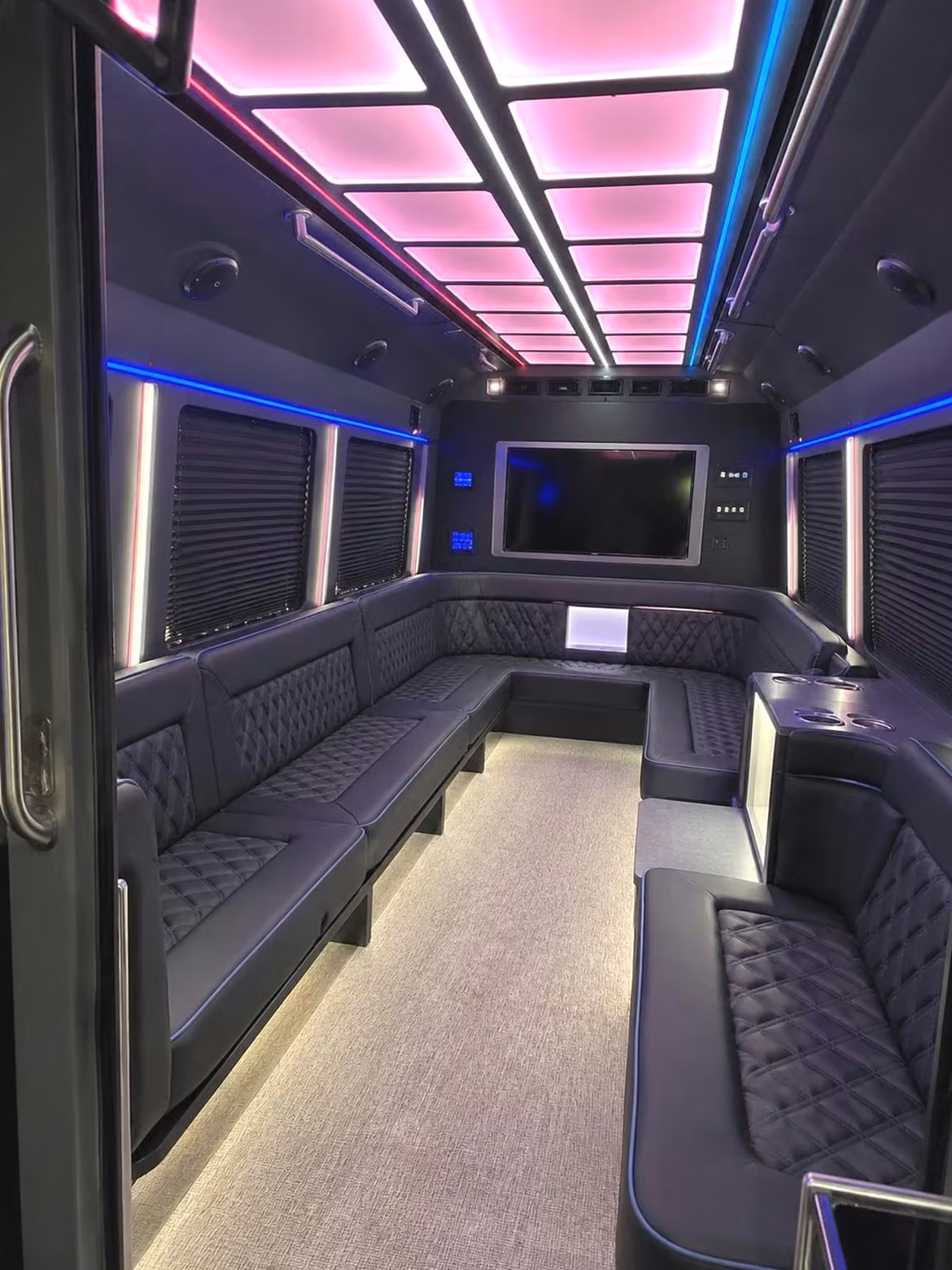 party buses and limo buses for denton prom groups of every size